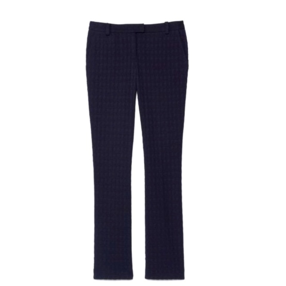 Tory Burch Textured Stretch Pants